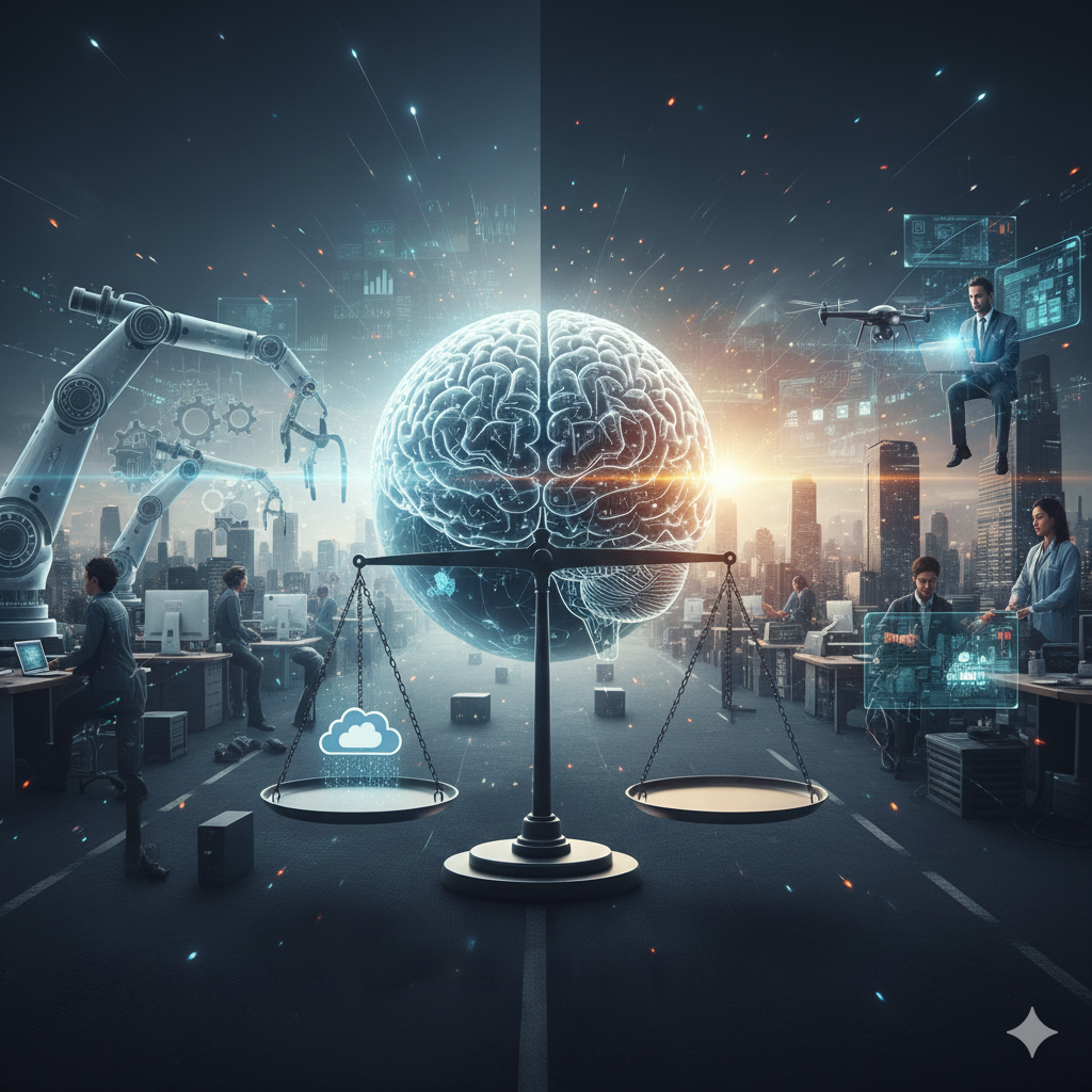 تأثير الذكاء الاصطناعي على سوق العمل